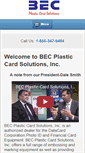 Mobile Screenshot of becplasticcard.com